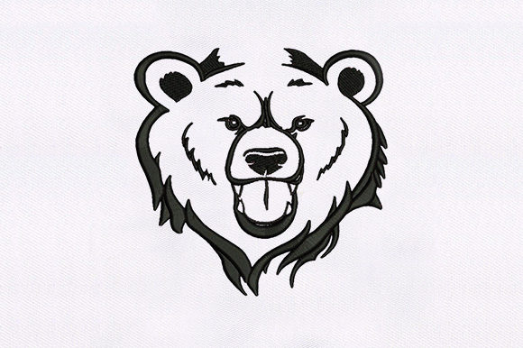 Bear Face Embroidery Review for Boutique Apparel
