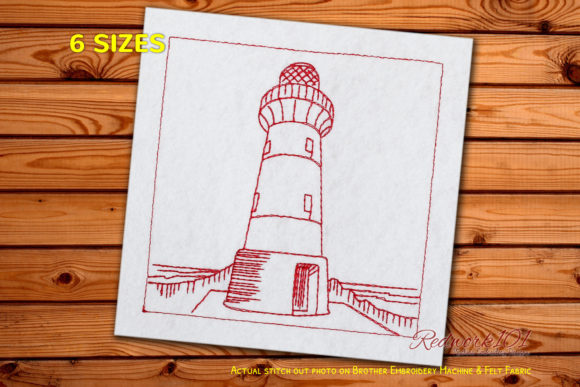 Lighthouse Design: A Coastal Holiday Embroidery Review
