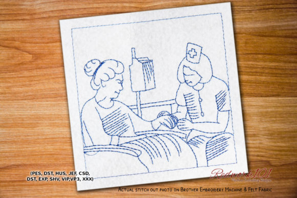 Nurse Examination Redwork: A Designerβs Review