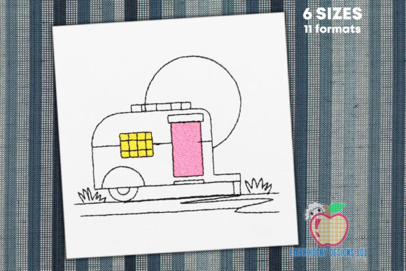 Retro Camper Van Sketch: A Craft Fair Review