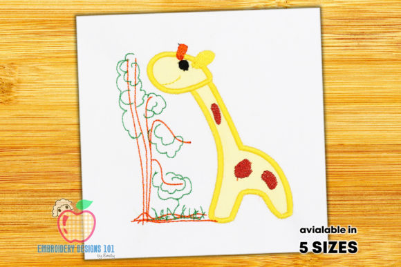 Review: Baby Giraffe in Jungle Applique