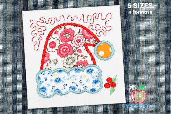 Review: Santa Hat Applique Design for Holiday Projects