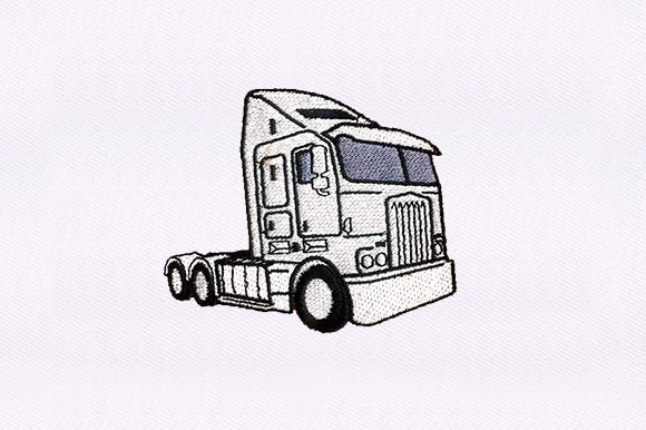 Reviewing the Tractor Trailer Truck Embroidery Design