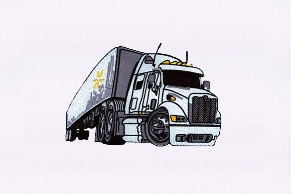 Semi Tractor Trailer Embroidery: A Designer’s Review