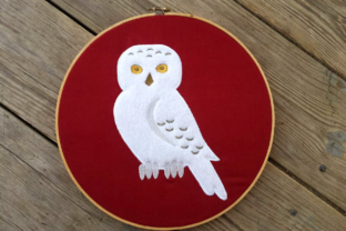 Snowy Owl Applique: A Seller’s Review